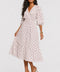 Runa Printed Midi Dress
