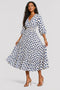Runa Printed Midi Dress
